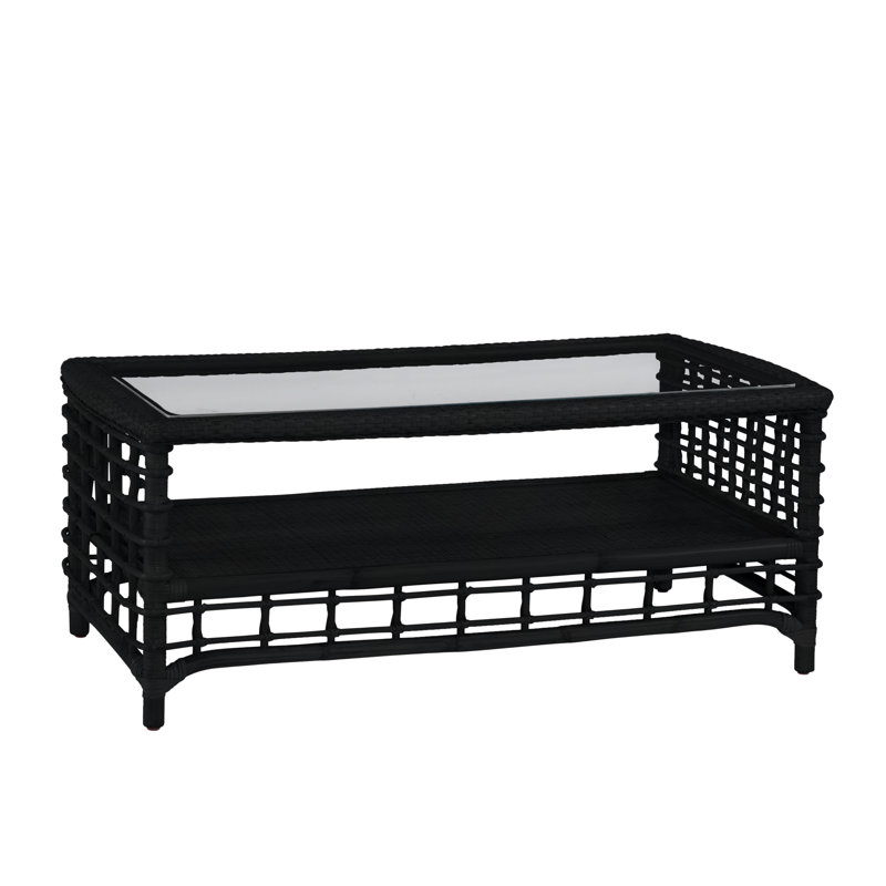 Luca Single Coffee Table, Black
