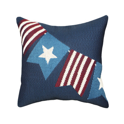 Marina Pround Pennants Indoor/Outdoor Pillow