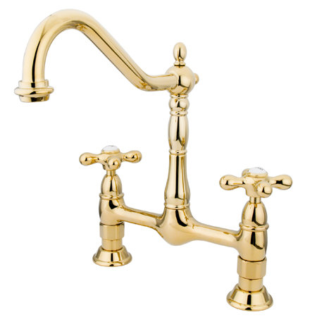Heritage Hot & Cold Water Dispenser, Polished Brass