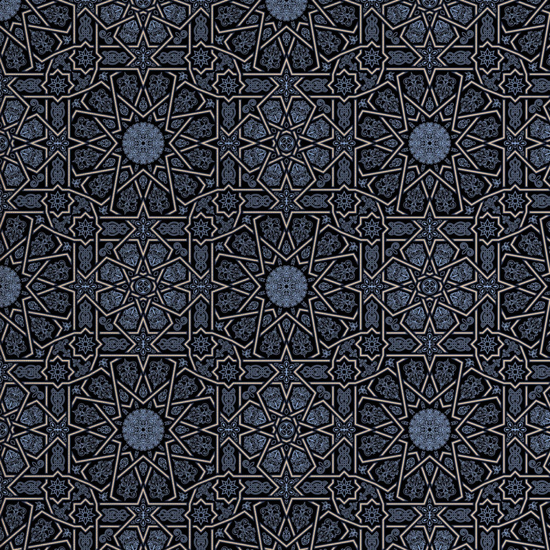 Tissu marocain, l 58 po x L 108 po