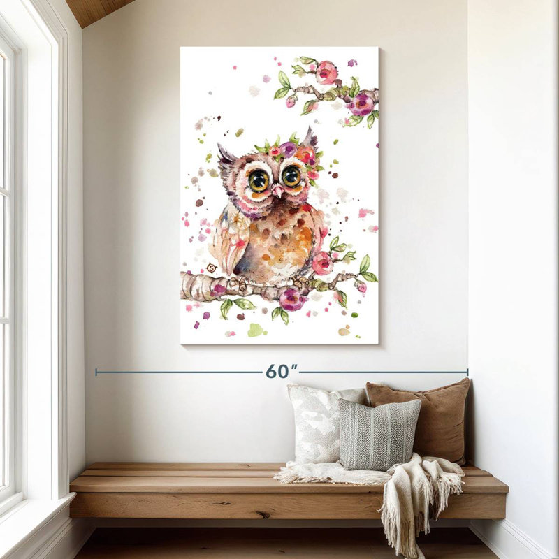 Brampt Sweet Owl, 48" H x 32" W