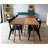 Rectangular Nordic-style Solid Wood Dining Table-2137080028