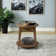 Ikshan Round End Table w/ One Drawer