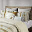 3 Piece Comforter Grey/Yellow Full/Queen, 100% Cotton Stripe Print, , Filling, , Fascinating Bedding With Print And