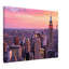 Vue de NYC, impression sur toile, horizon de New York, affiche sur toile, paysage urbain de Manhattan-87816932-87816933