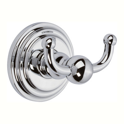Chelsea Wall Mount Double Robe Hook