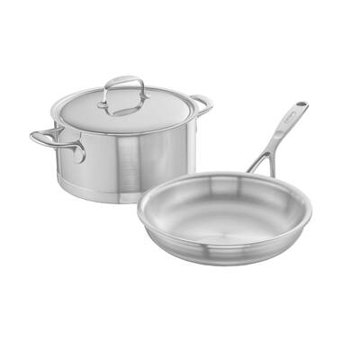  Cooking Pot, Frying Pan,3pcs/Set Stainless Steel