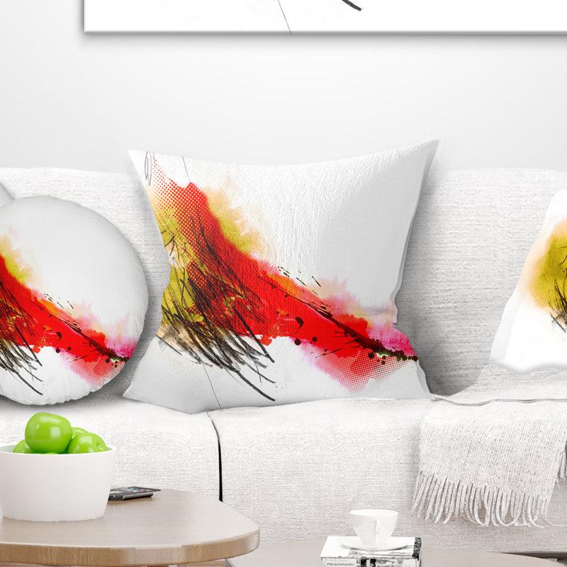 Coussin Abstract, 16 po x 1 po, Coussin décoratif