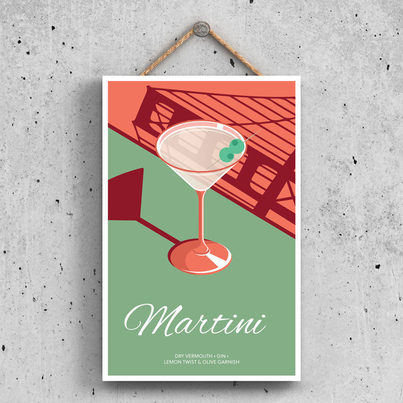 Handmade Food & Beverage Wall Decor on Wood