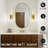 Caen 1-Light Wallchiere Wall Mounted Sconce Wall Light (Bulbs Included)-1012178946