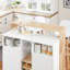 Amae Wood Kitchen Island