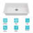 33" L x 19" W Undermount Quartz Composite Workstation Kitchen Sink Granite Single Bowl Sink with Accessories-104924655