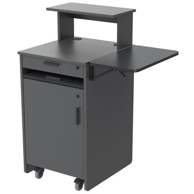 47'' H x 22'' W 1 AV Cart with Wheels