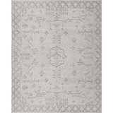 Mountmellick Oriental Handwoven Recycled P.E.T. Indoor / Outdoor Area Rug in Driftwood