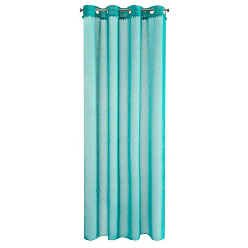 Accetturri Room Darkening Curtain Pair, Turquoise