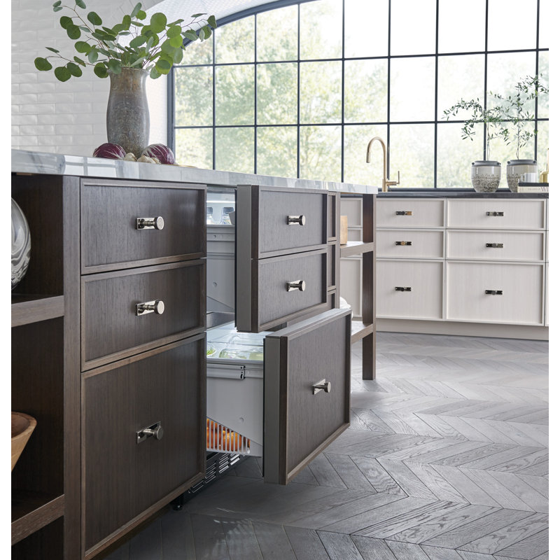 Monogram 24" Integrated Double Drawer Refrigerator