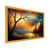 Impression dorée sur toile encadrée