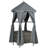 Outsunny Outdoor Towel Valet Caddy