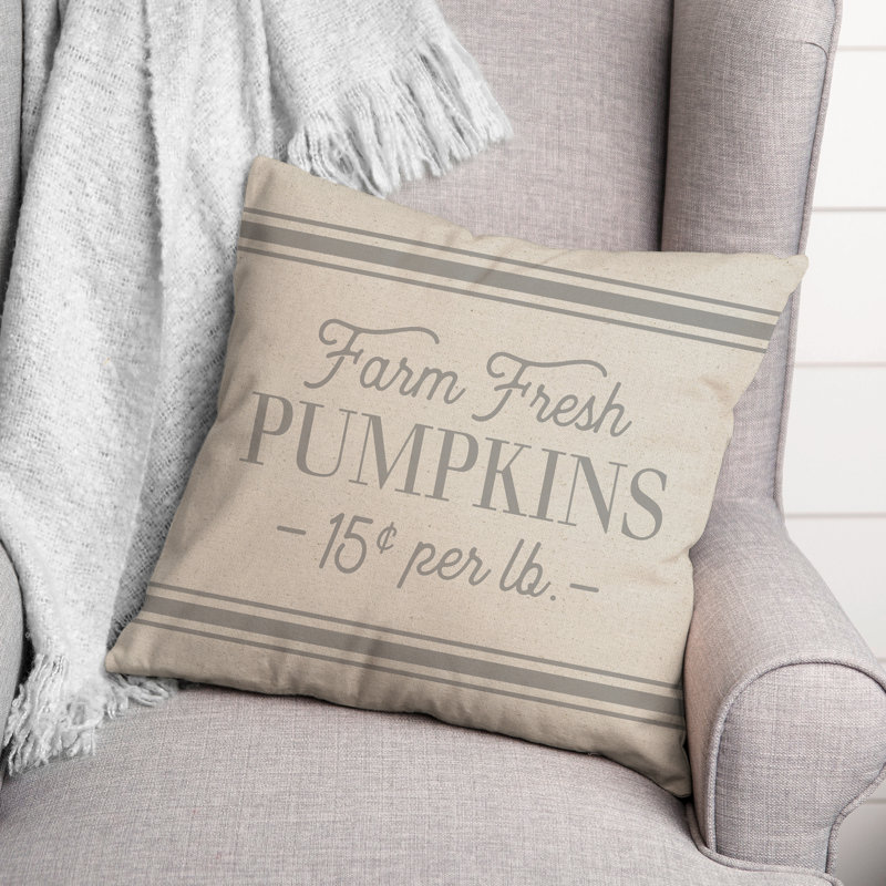 Striped Throw Pillow, 18" H x 18" W