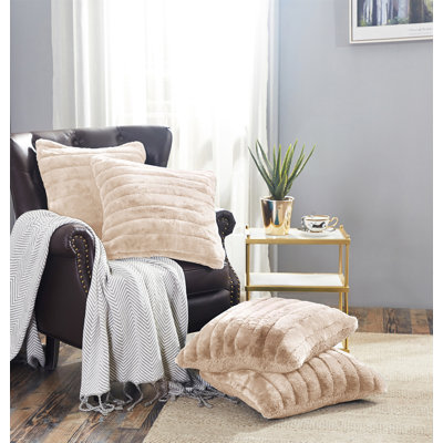 Super Mink Square Pillow Cover