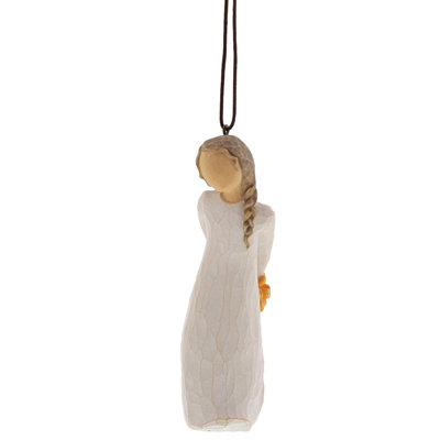 10.5cm Porcelain Hanging Figurine Ornament