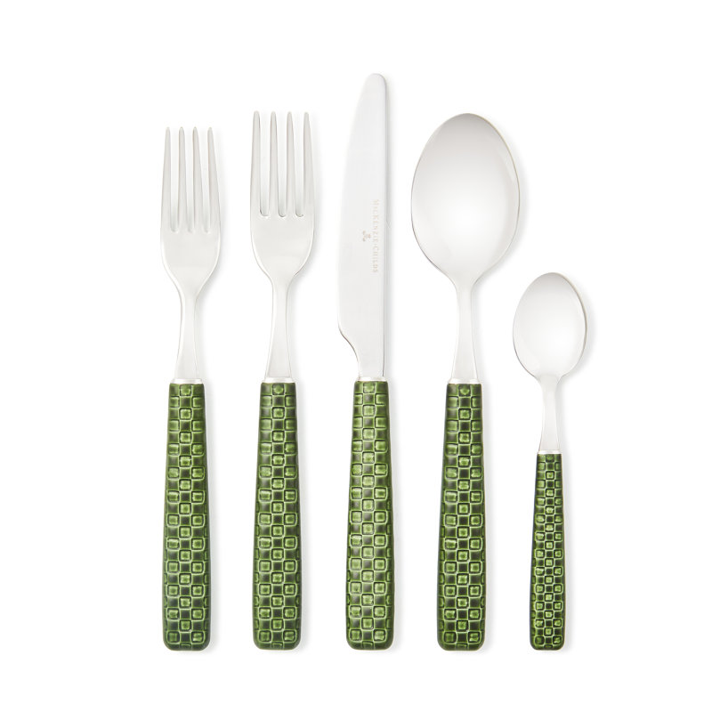 Everyday 5-Piece Place Setting, Green