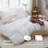 Bedsure Microfiber Duvet Cover Oversized King Size - Prewashed Cotton-Like Extra Soft Bedding Set (Set of 3)-907706783-907706778