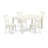 Alingtons 6 - Person Four Leg Dining Set-145699026