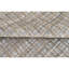Hand Knotted Geometric Area Rug in Beige/Silver/Black