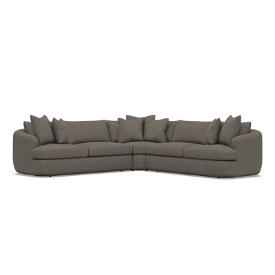Jules Fabric 3 Pc Sectional