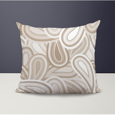 Polyester Throw Square Indoor/Outdoor Pillow Cover & Insert
