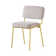 Sixty Upholstered Dining Chair with Metal Frame