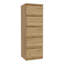 Edmore 5 Drawer Tall Narrow Chest-477879233