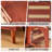 70" Rattan Tv Stands With 3 Cabinets & 2 Drawers,Led Light Entertainment Center For Tv Up To 80"