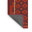 Tapis contemporain rouge / brun-400916089