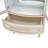 St. Charles Display Cabinet with LED Lighting - Dove Gray