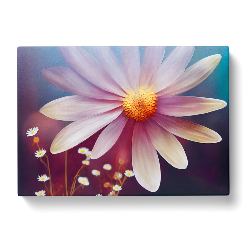 Adorable Daisy Flower - Wrapped Canvas, 40cm H x 60cm W x 3cm D