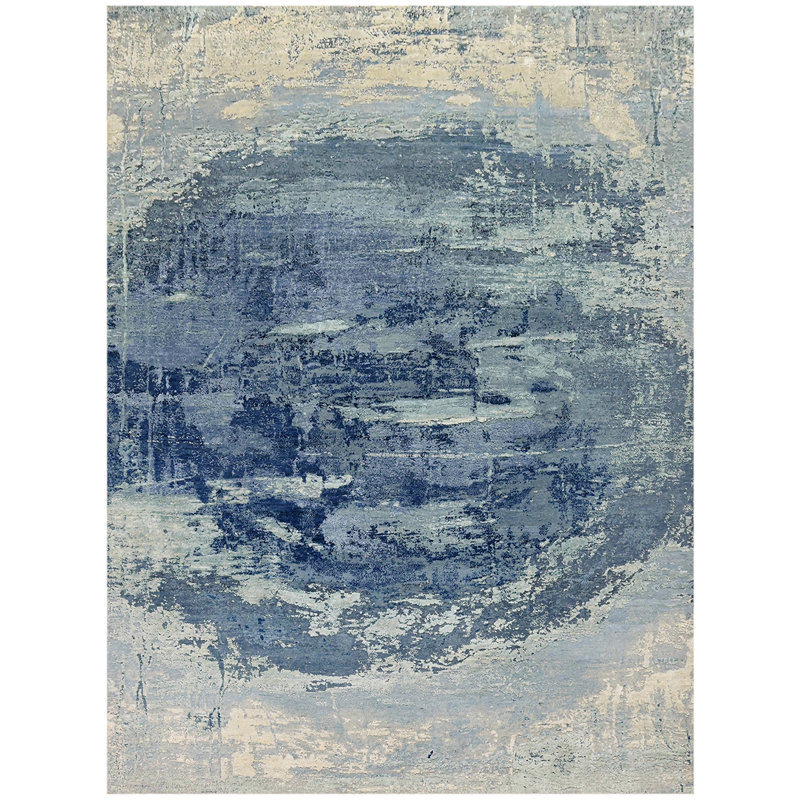 Abstract Area Rug, Rectangle 9' x 12'