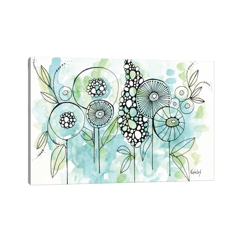 Colours Of The Meadow by Krinlox - Wrapped Canvas Gallery-Wrapped Canvas Giclée, 66.04 cm H x 45.72 cm W x 3.175 cm D