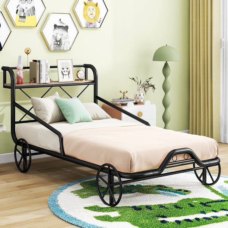 Lit plateforme 39,93 po Jahdell, Noir