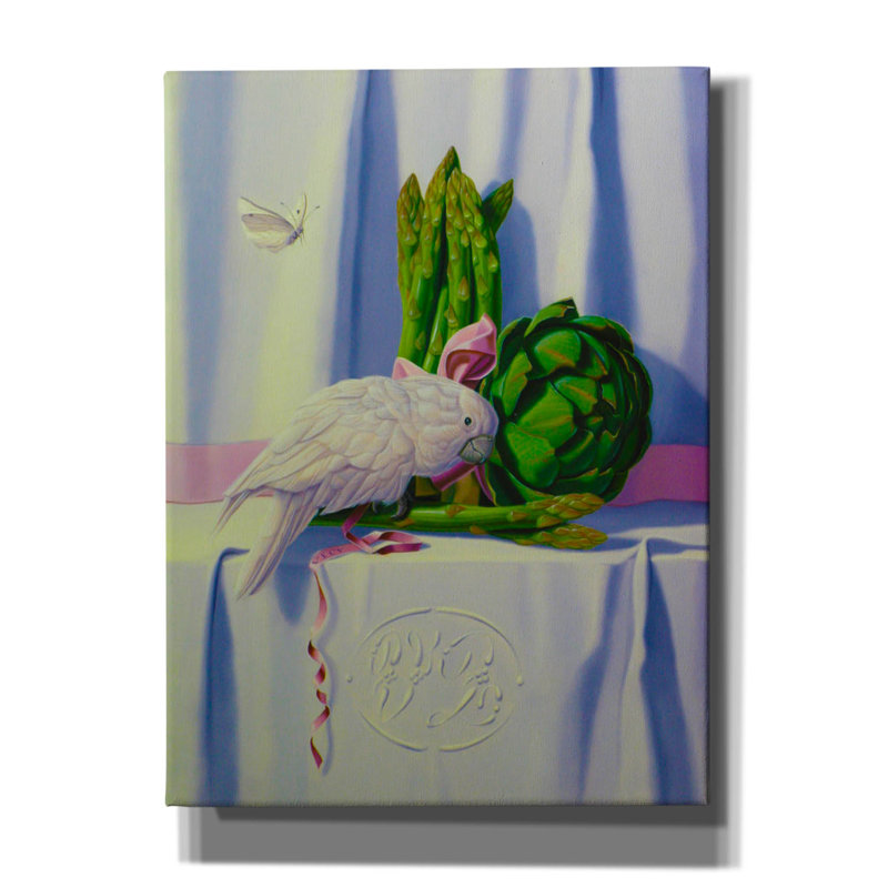 "L'espoir immaculé" par Valery Vecu Quitard, H 54 po x l 40 po x P 1,5 po