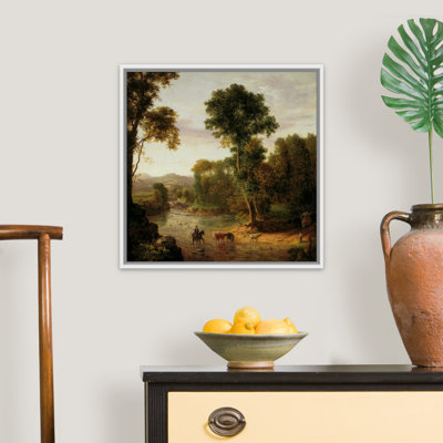 «Crossing the Ford», reproduction sur toile