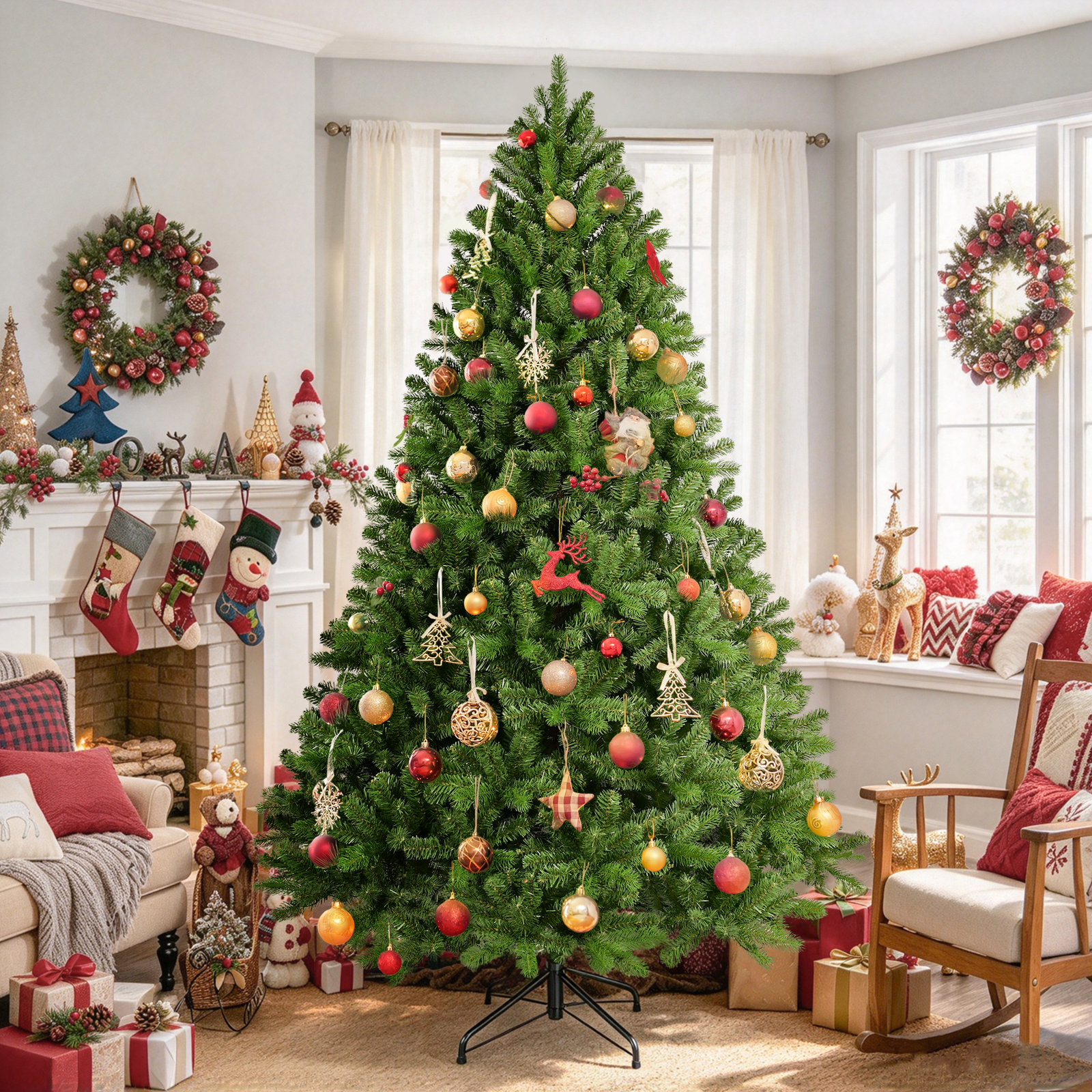 Spruce Christmas Tree, 6 Ft