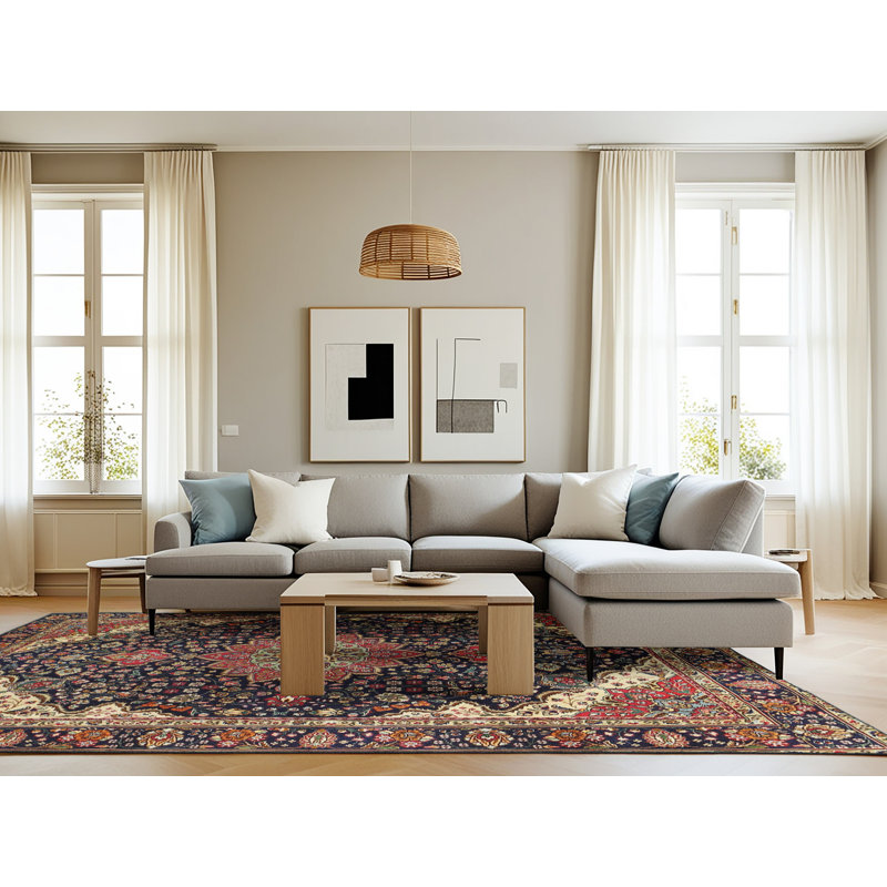 Oriental Indoor Rug, Rectangle 8' x 12'