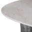 Rhys Oval Marble Double Pedestal Dining Table
