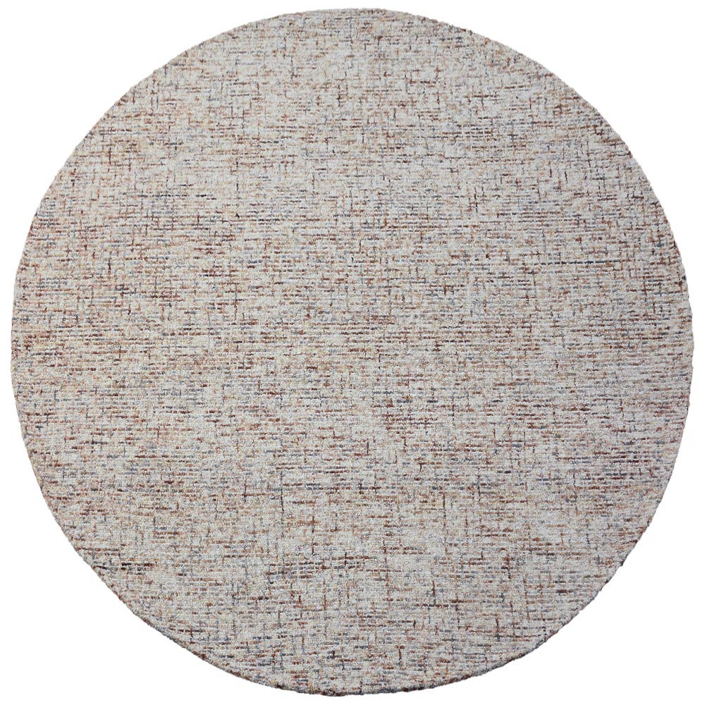 17 Stories Round Wurtz Round 8'x8' Wool Area Rug | Wayfair