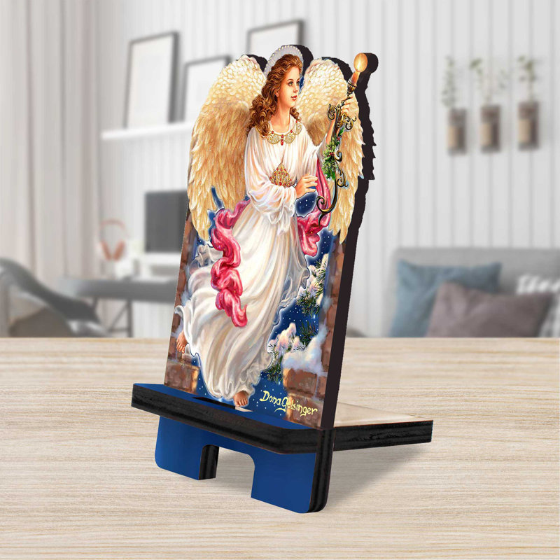 Designocracy Single Screen Desktop Mount, 6" H x 3" W x 3" D