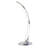 Set Of 2 Polished Chrome LED Arc Table Lamps