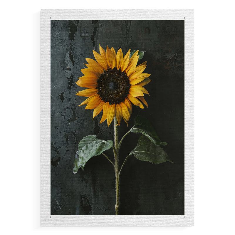 Série FLORAL Div - Impression sur toile seulement - non encadrée, H 18 po x l 12 po