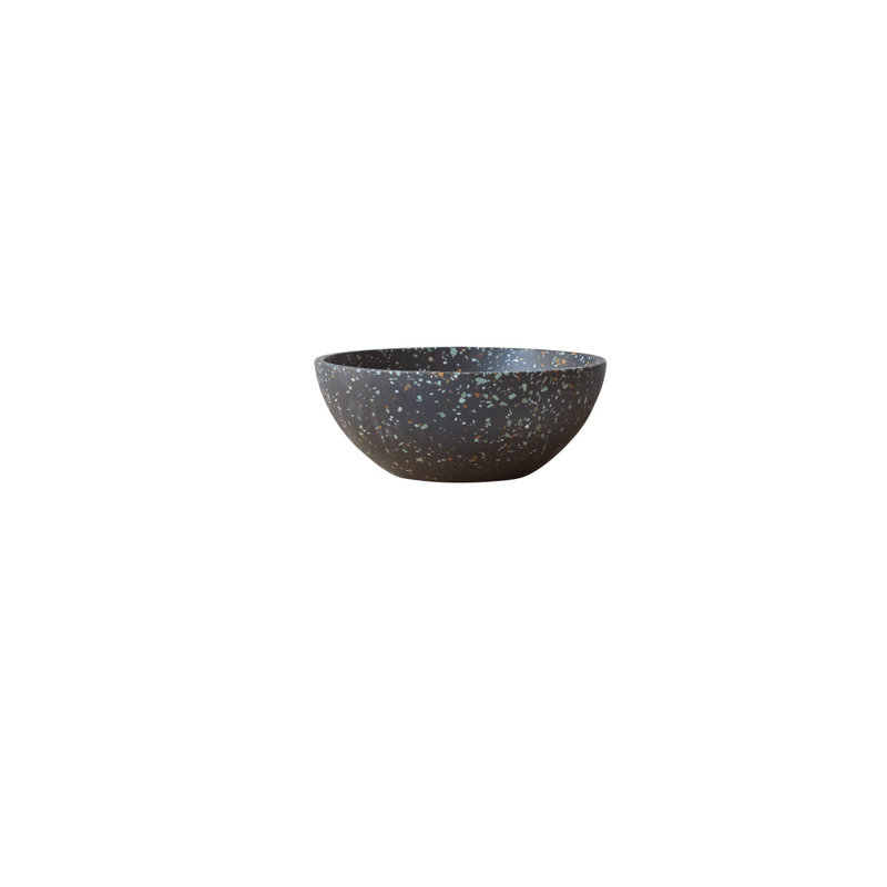 Micha Round Terrazzo Bathroom Sink, Confetti